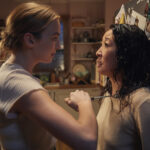 Villanelle (Jodie Comer) and Eve (Sandra Oh)