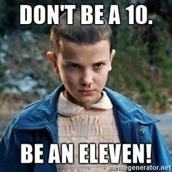 Η Eleven μικρή.