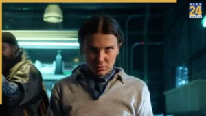 Η Eleven και ο Hopper στο στρατόπεδο αντιμετωπίζουν την Δρ Kay.