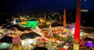 The Christmas Factory στη Τεχνόπολη Αθηνών.