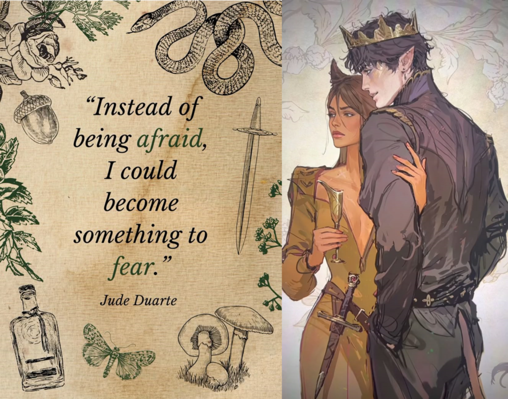 Jude and Cardan, Cruel Prince book series fanart