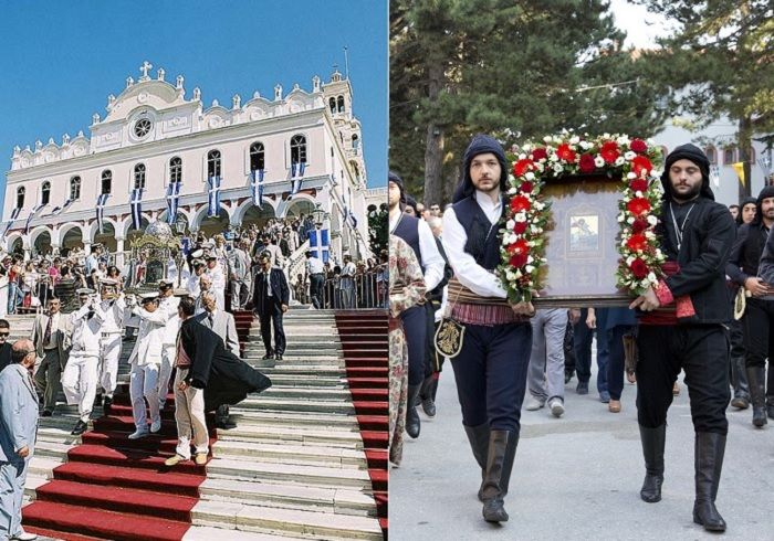 15 Αυγούστου στην Ελλάδα - της Παναγίας / Πηγή : Pinterest.com