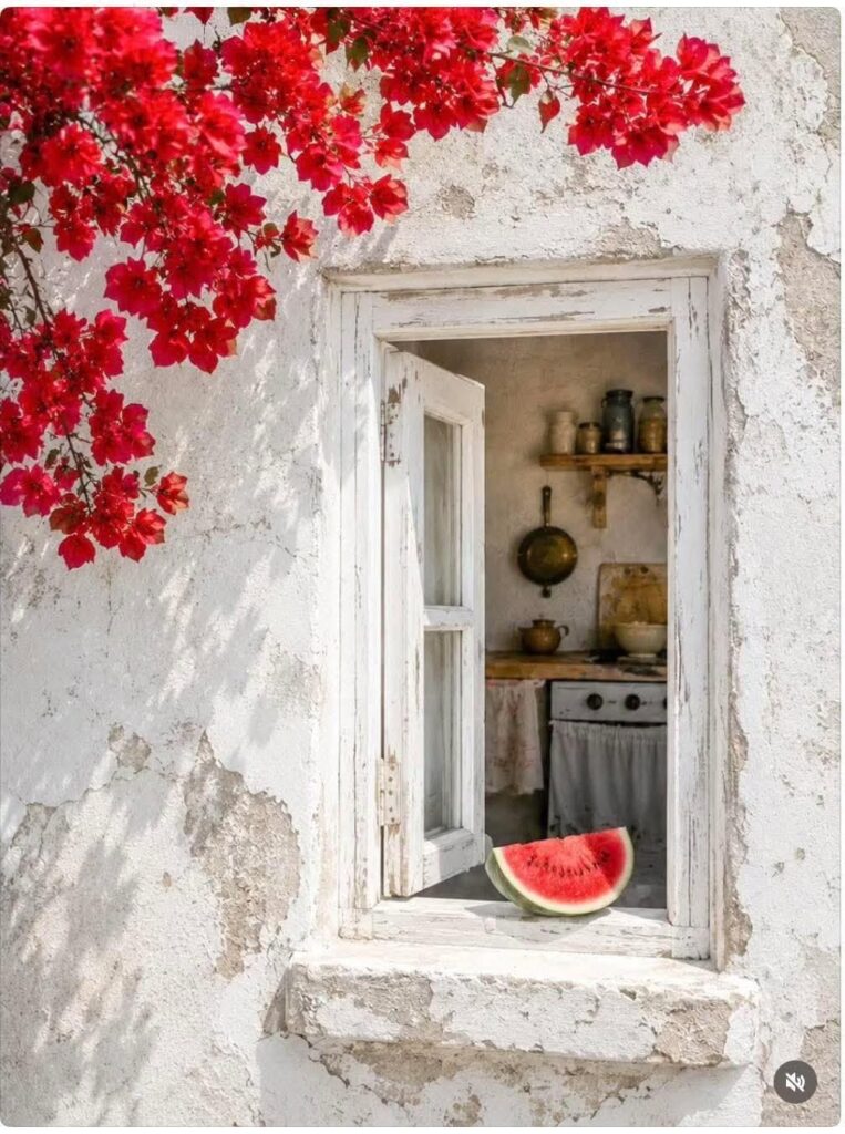 Αύγουστος, σταφύλια και σύκα / Πηγή: Pinterest.com