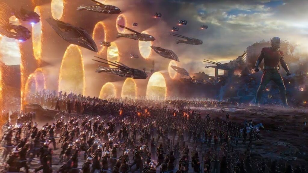 Portal scene της ταινίας Endgame. 