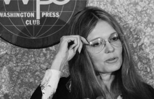 Γκλόρια Στάινεμ = φεμινισμός/ Πηγή: Pinterest.com