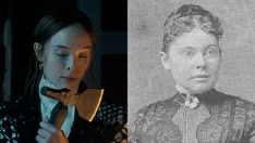 Η Lizzie Borden υποδυόμενη από την Ella Beatty.