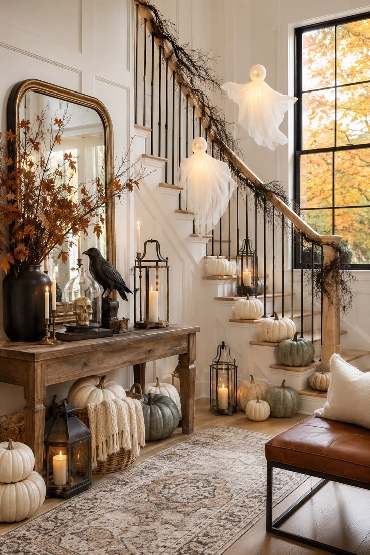 Halloween στο σπίτι: Μεταμόρφωσε τον χώρο σου σε μια ατμοσφαιρική γωνιά γεμάτη μυστήριο